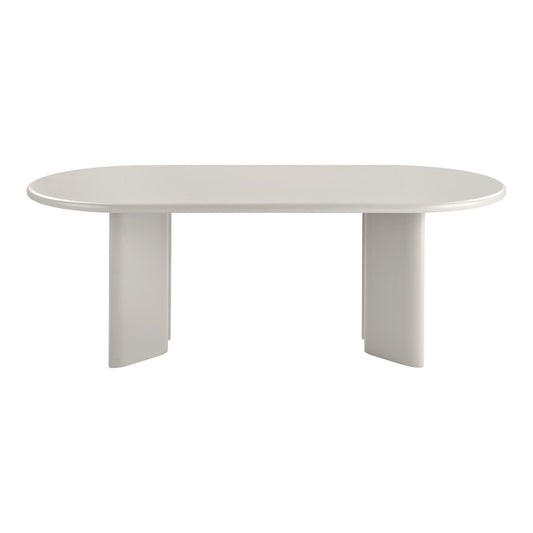 Nagano eettafel - Sand, MDF, 220x100x75 cm