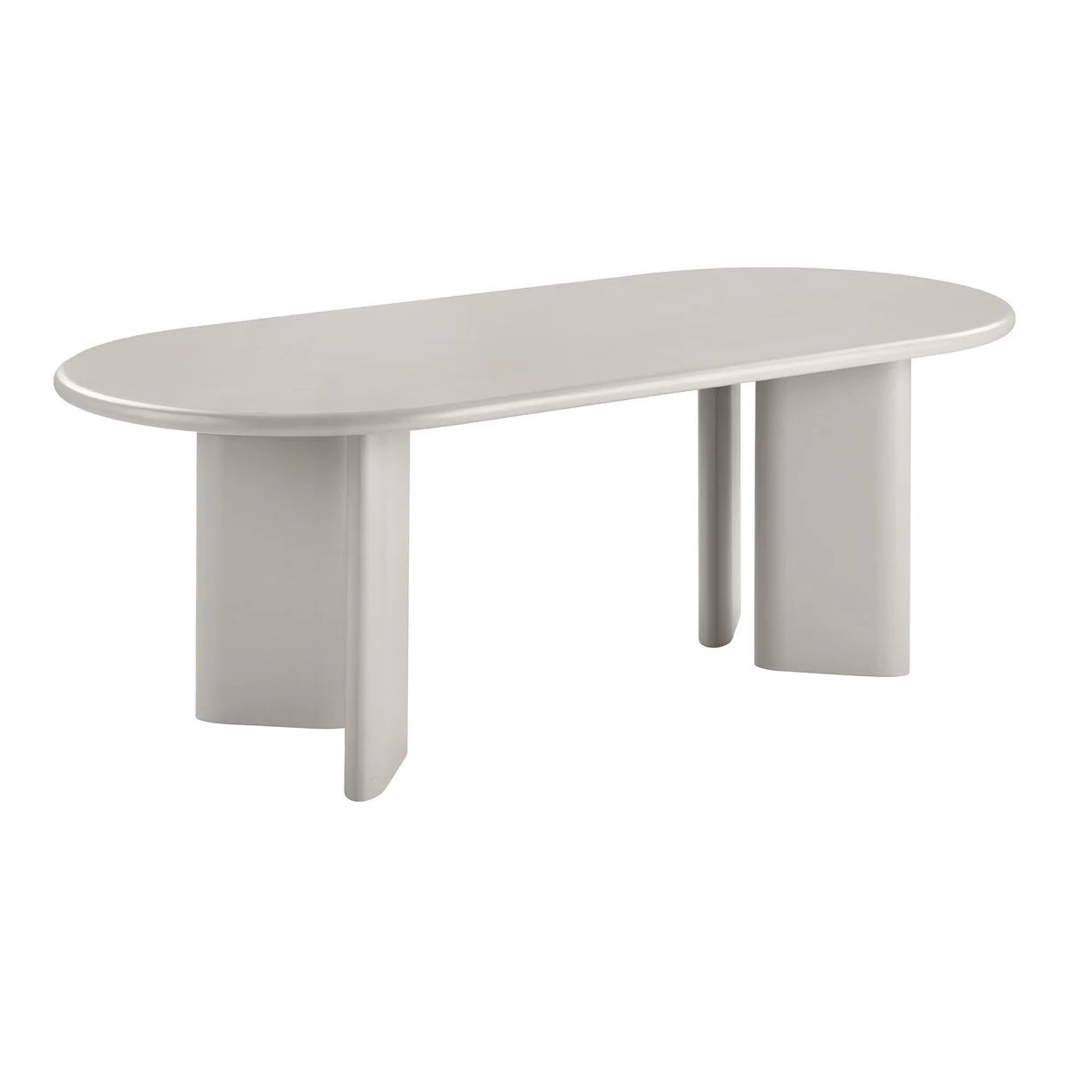 Nagano eettafel - Sand, MDF, 220x100x75 cm