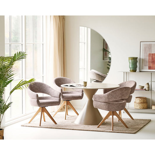 Paola Spiegel, halve maan, 80x160 cm